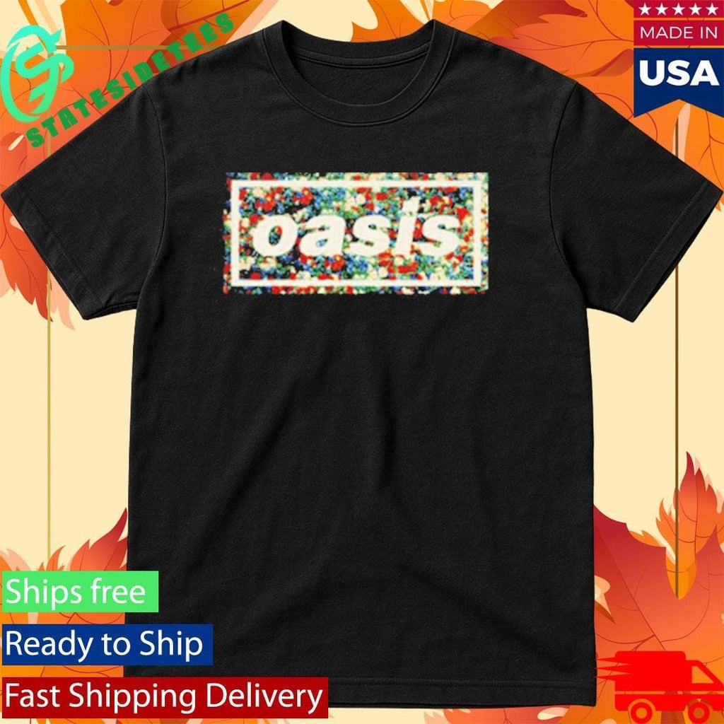 Oasis Don’t Look Back in Anger Decca Logo Carnation Shirt