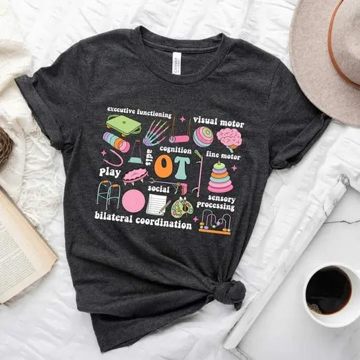 Occupational Therapy Shirt, OT Cota Shirt, Occupational Therapist Shirt, OT Team Shirt, Ot Assistant Shirt, Healthcare Shirt Jersey Jersey