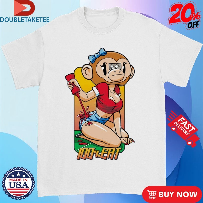 Official 100 Percent Eat Monkey Hookup Shirts