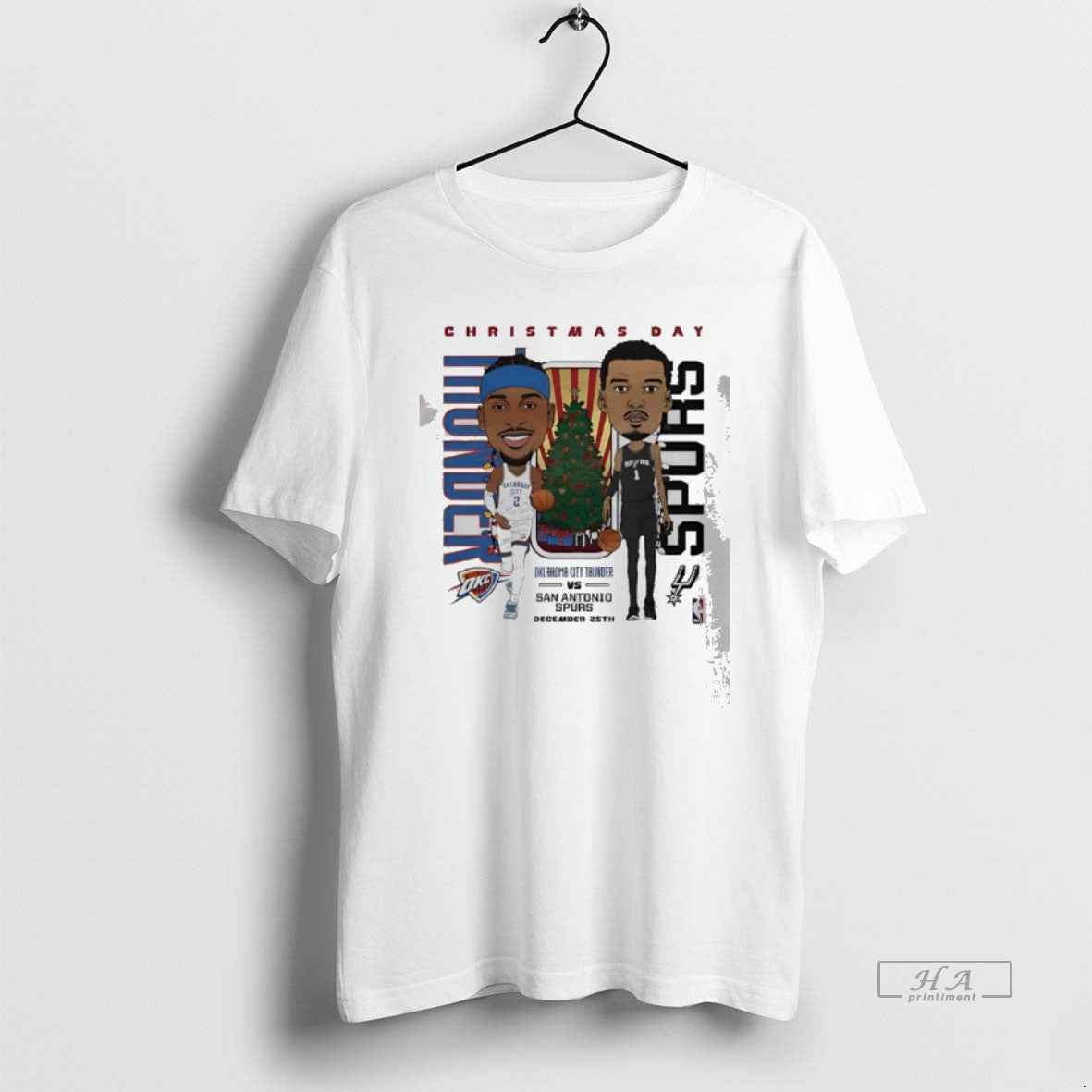 Official 2025 Nba Matchup Thunder Vs T-Shirts, Hoodie, Sweatshirt | DripVista.com