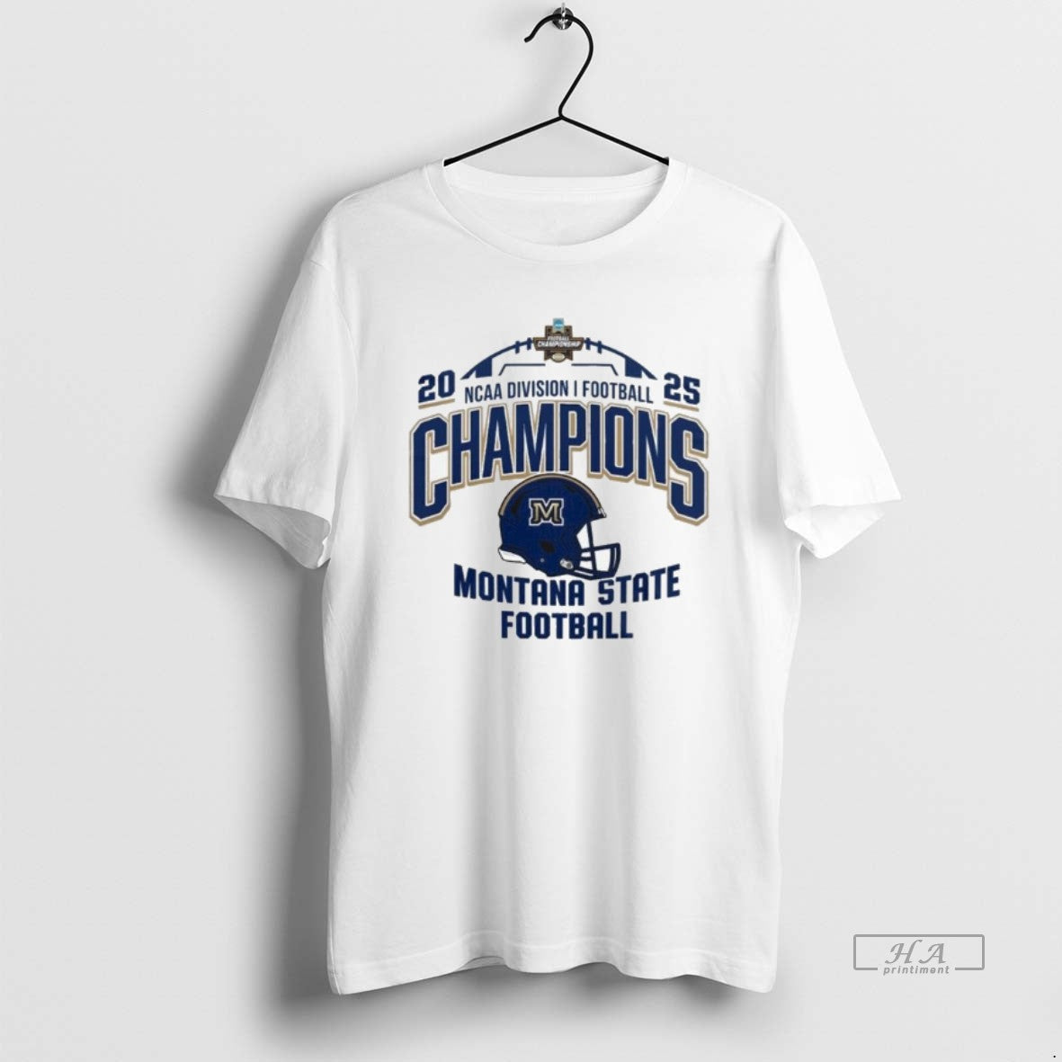 Official 2025 Ncaa Division I Football Champions Montana State Football Helmet Logo T-Shirts, Hoodie, Sweatshirt