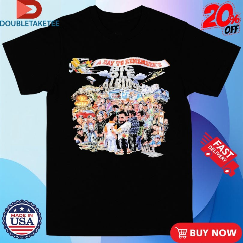 Official A Day To Remember Big Ole Album Shirts