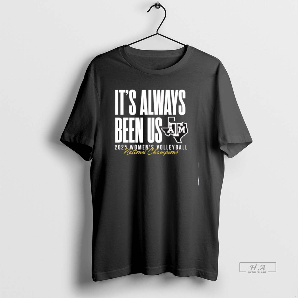 Official Atm Aggie Volleyball National Champs Its Always Been Us T-Shirts, Hoodie, Sweatshirt | DripVista.com