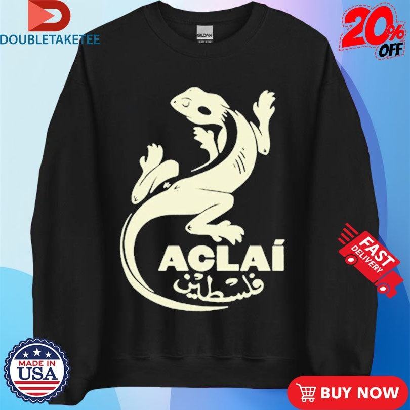 Official Aclaí Palestine Iguana Shirts