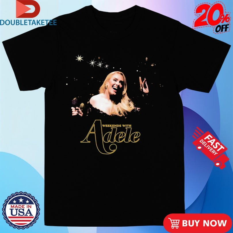 Official Adele Weekends With Adele The Colosseum At Caesars Palace Las Vegas 2024 Shirts
