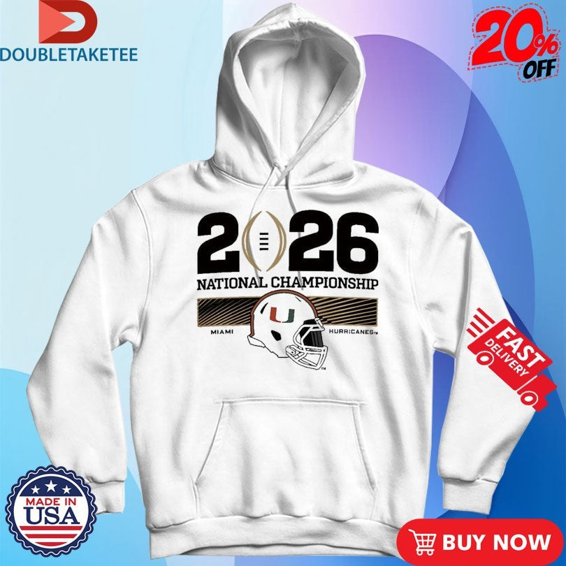 Official Adidas Miami College Football Playoff 2026 National Championship Bound Fresh Shirts