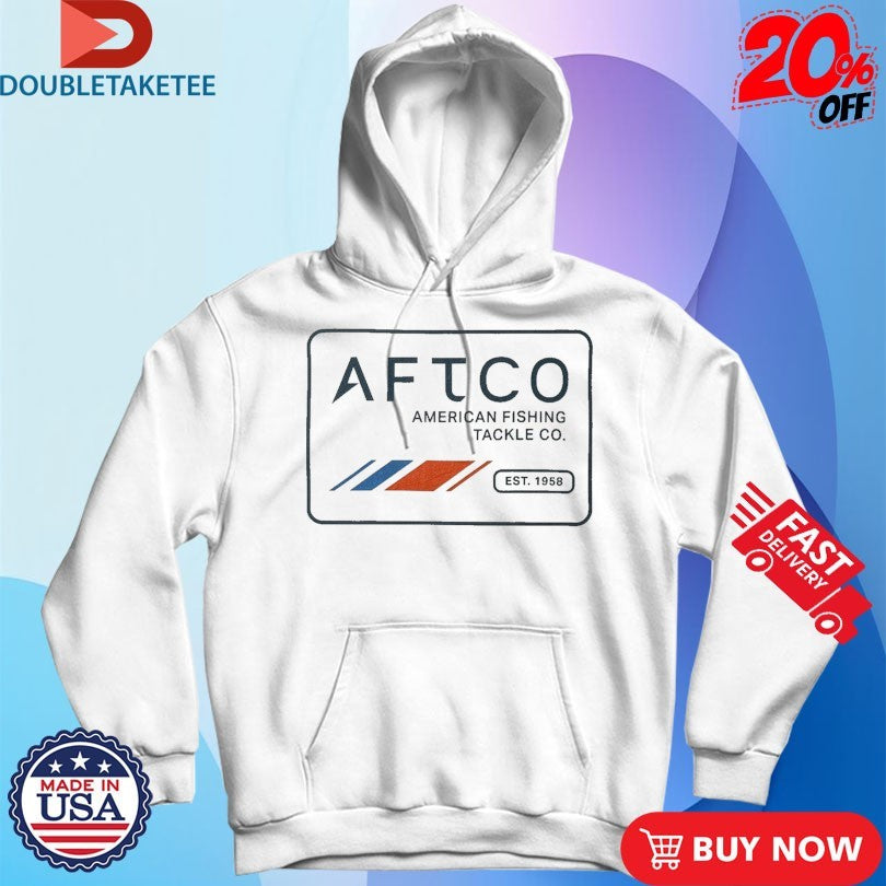 Official Aftco Outsider American Fishing Tackle Co Est 1958 Shirts
