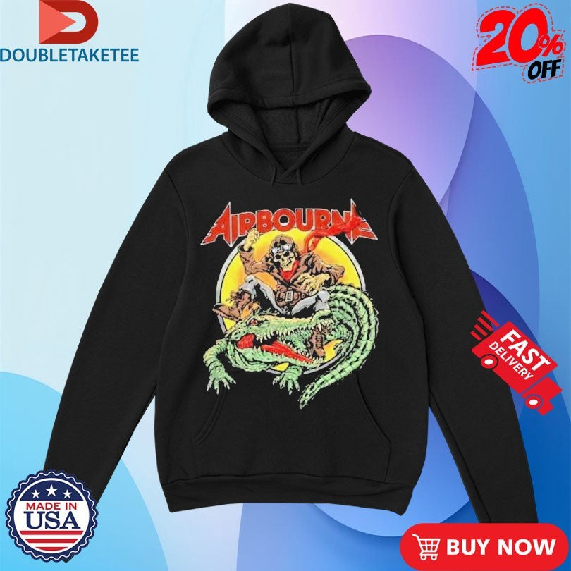Official Airbourne Gutsy Europe Tour 2026 Heavy Metal Shirts