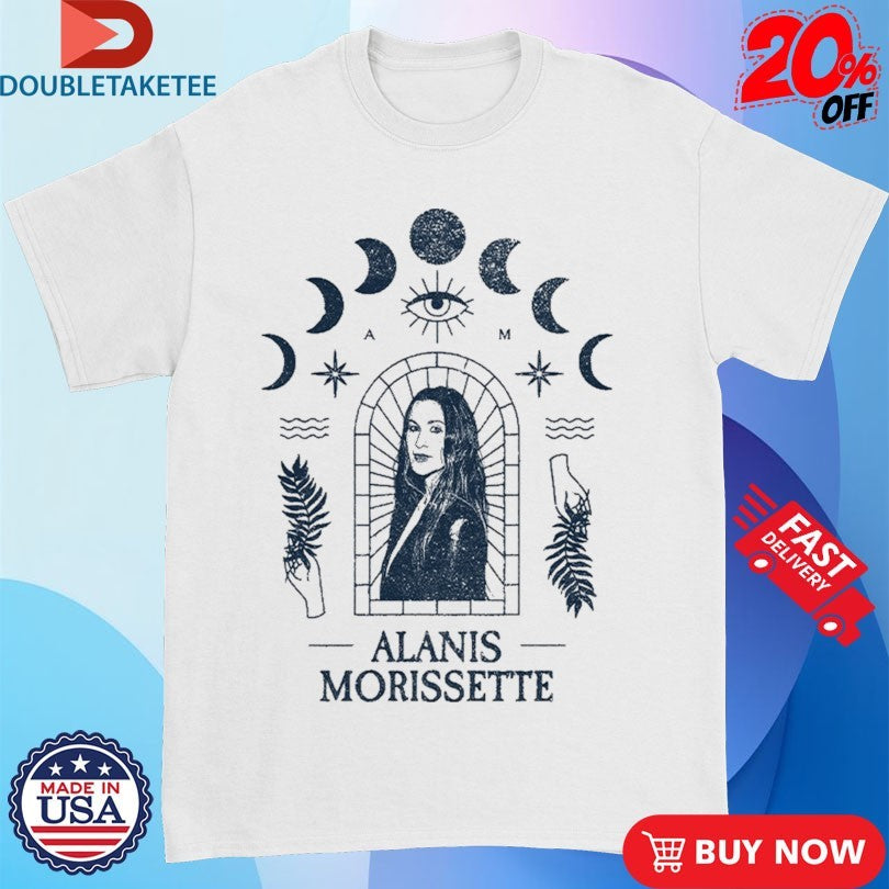 Official Alanis Morissette Celestial Eye Moons Shirts