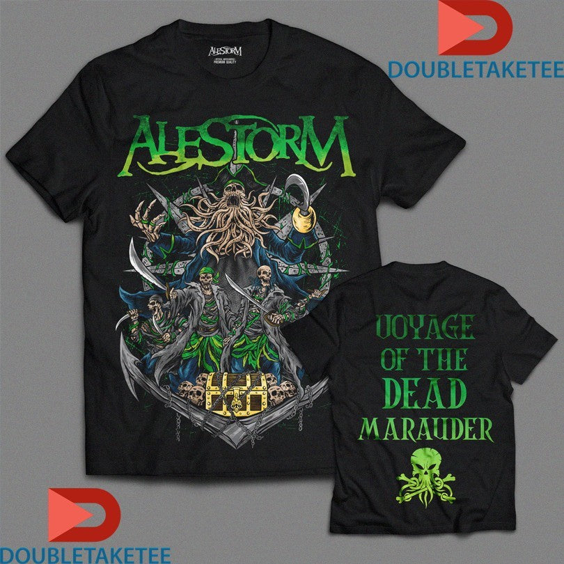 Official Alestorm Voyage Of The Dead Marauder Shirts