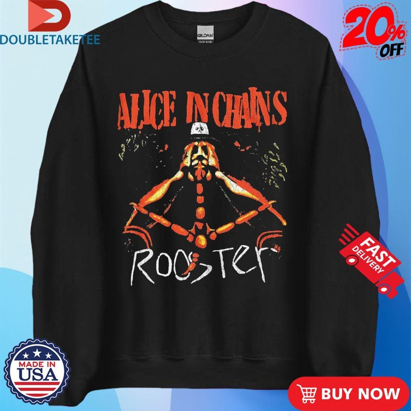 Official Alice In Chains Rooster Shirts