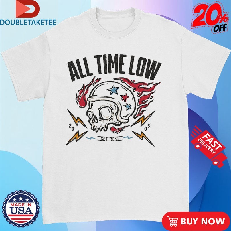 Official All Time Low Get Rekt Shirts