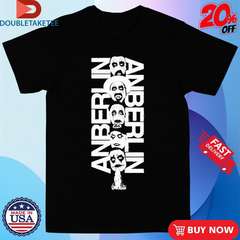 Official Anberlin Heads Skulls Shirts