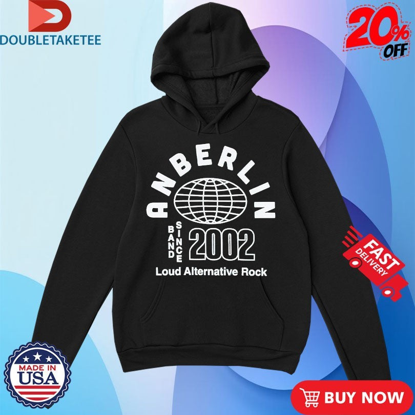 Official Anberlin Loud Alternative Rock Since 2002 Shirts