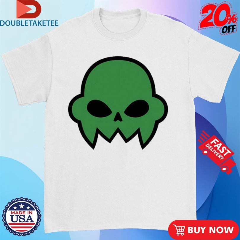 Official Andrew Hussie Homestuck Jake’s Green Skull Shirts
