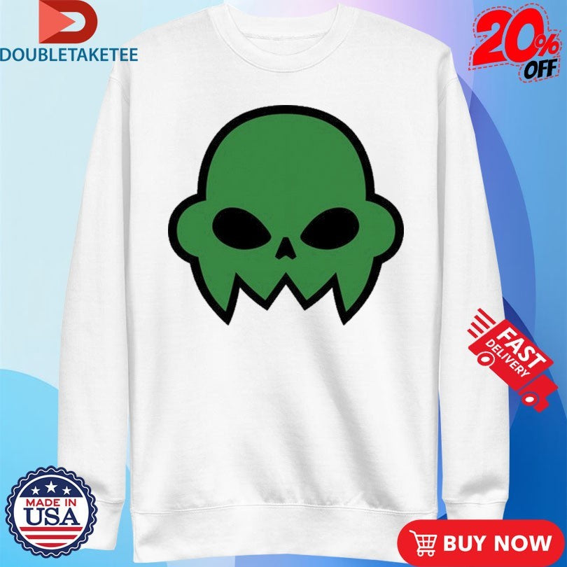 Official Andrew Hussie Homestuck Jake’s Green Skull Shirts