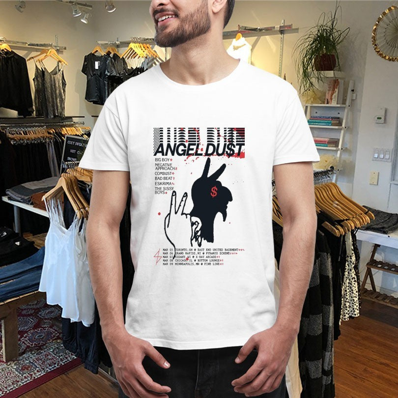 Official Angel DuSt March 2026 Tour Hand Shirts