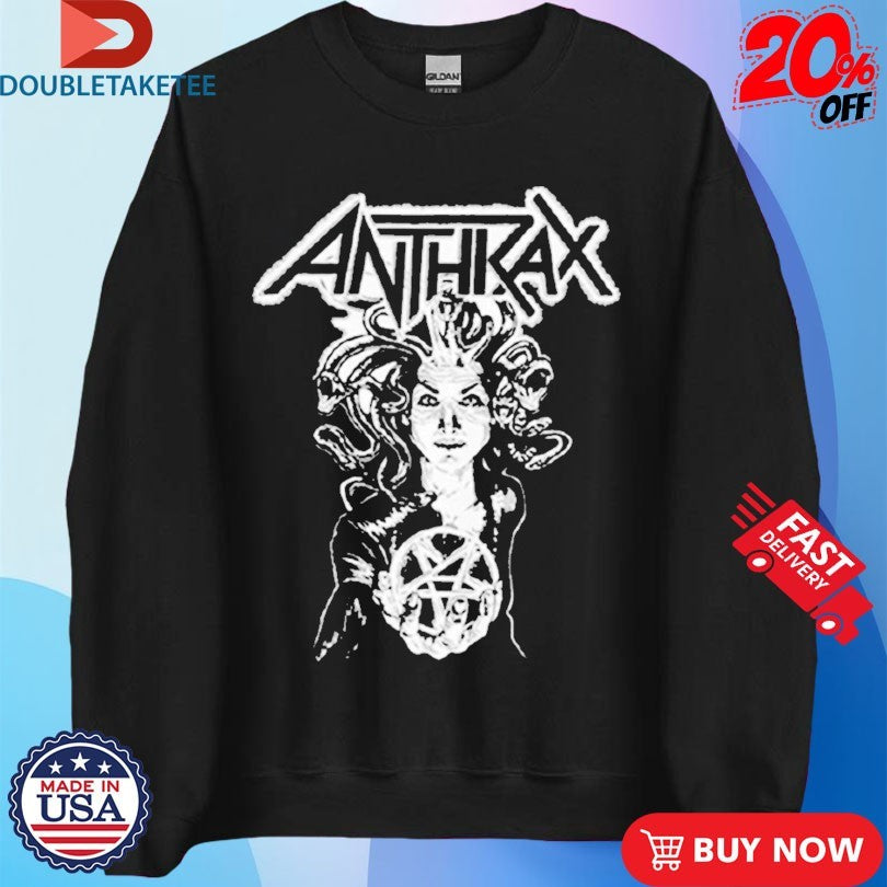 Official Anthrax Spreading The Disease 40th Anniversary Disease Hand Drawn Shirts