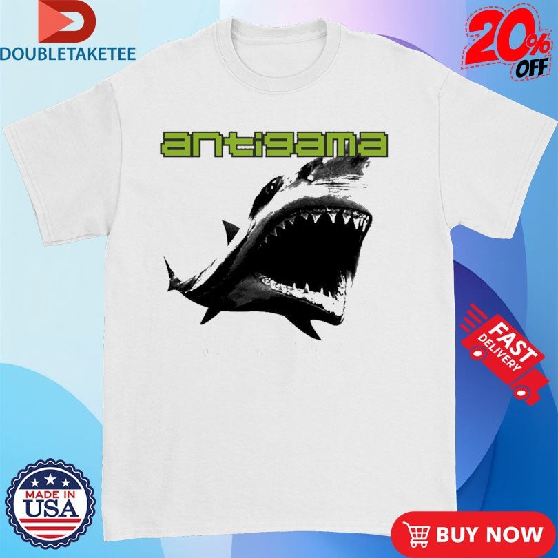 Official Antigama Cutting Edge Grind Shark Shirts