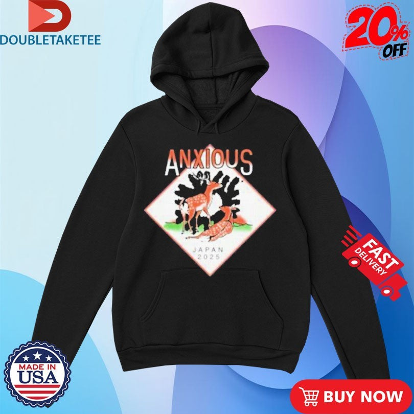 Official Anxious Japan 2025 Deers Shirts