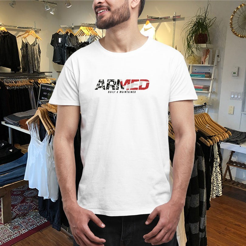 Official Armed Scholar Armed Built &amp; Maintained Shirts