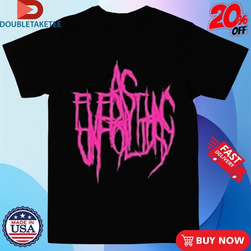 Official As Everything Unfolds Metal Logo Shirts