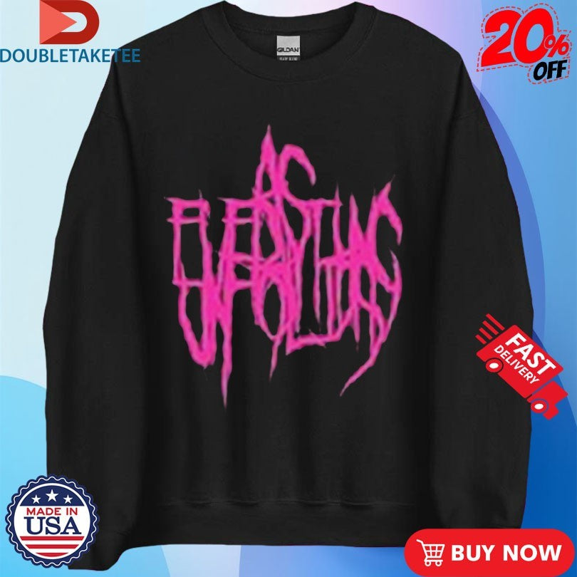 Official As Everything Unfolds Metal Logo Shirts