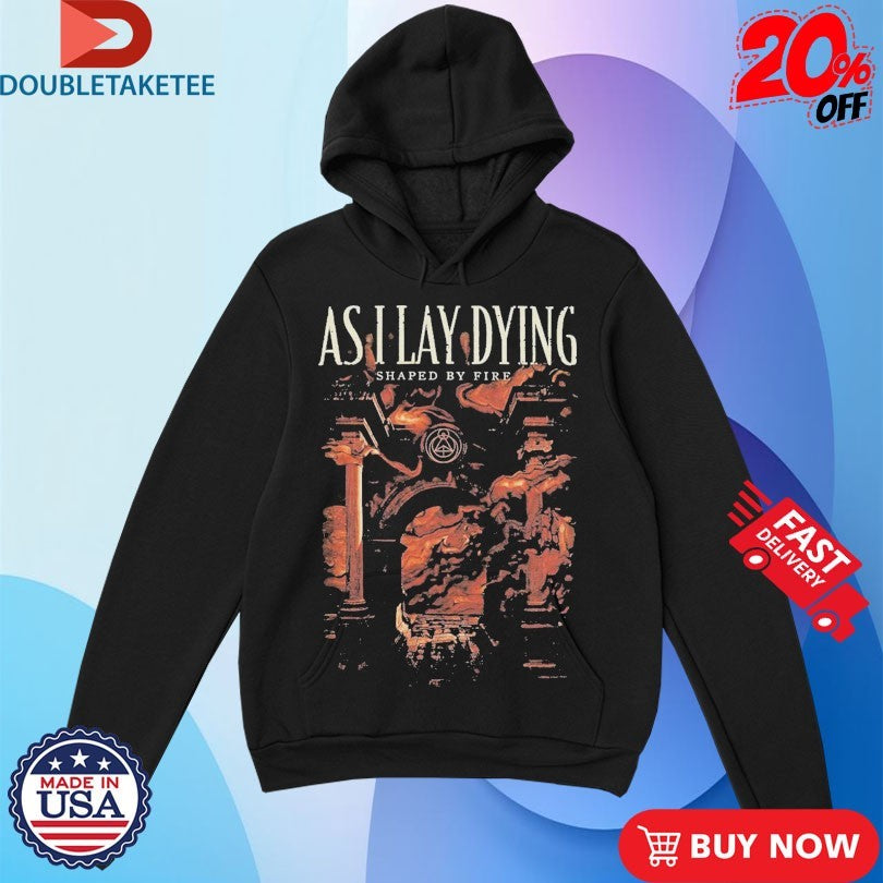 Official As I Lay Dying Shaped By Fire Shirts