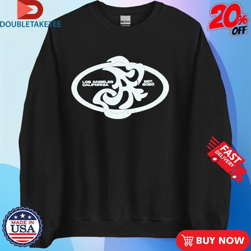 Official Asaali Los Angeles California Est 2020 Crescent Logo Shirts