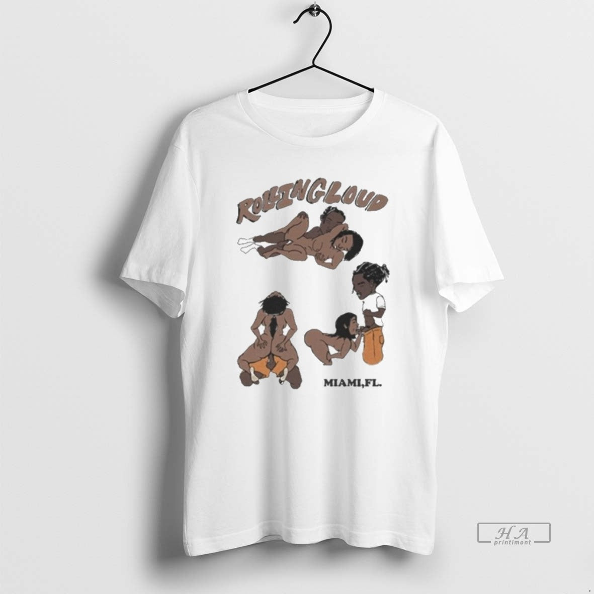 Official Asap Rocky Rolling Loud Miami Fl T-Shirts, Hoodie, Sweatshirt | DripVista.com