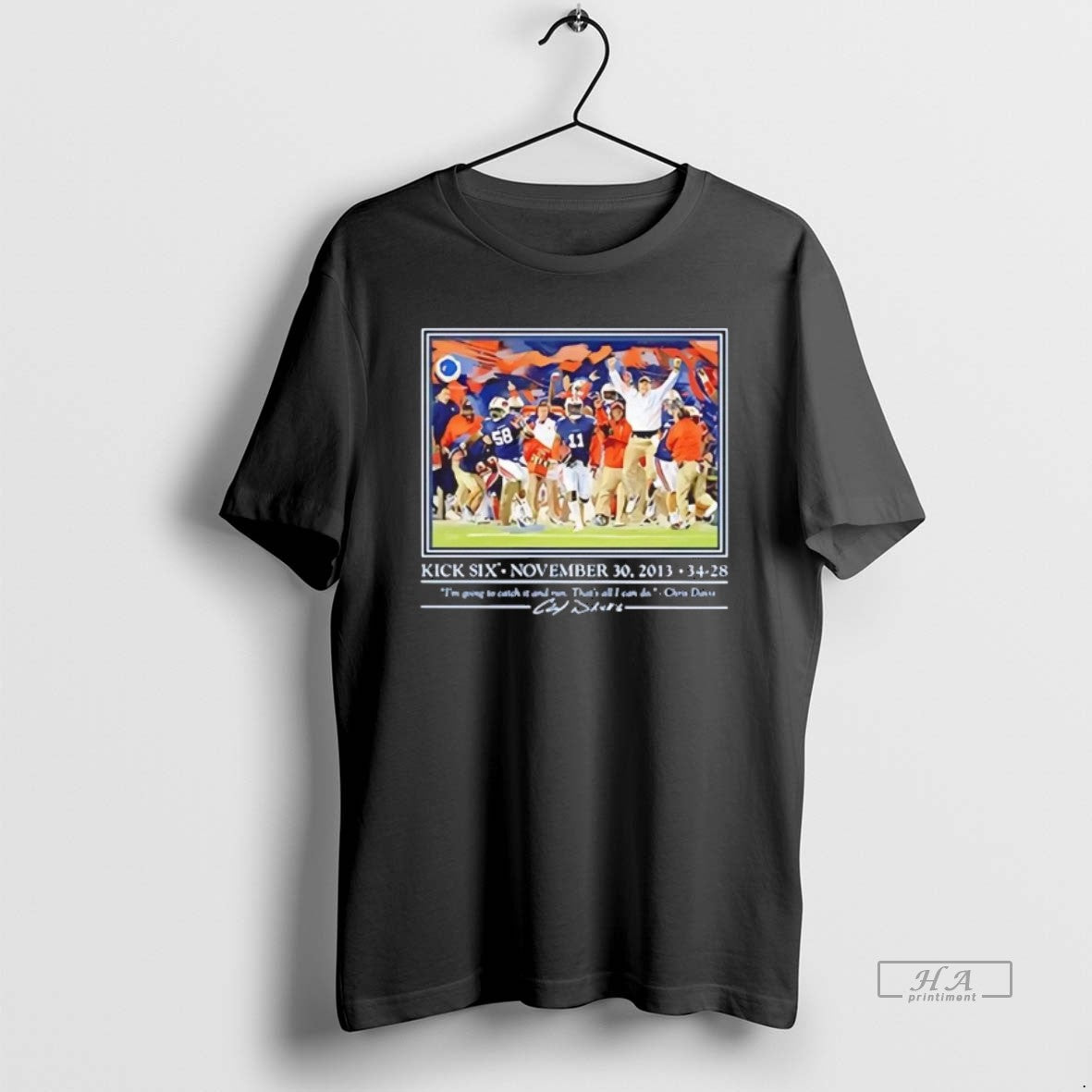 Official Auburn Tigers Chris Davis Kich Six November 78th Iron Bowl T-Shirts, Hoodie, Sweatshirt | DripVista.com