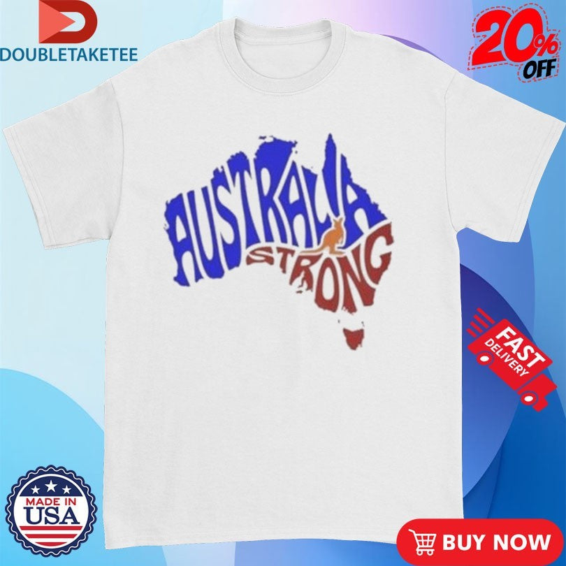 Official Australia Strong Map Resilience Pray For Australia Bondi Shirts