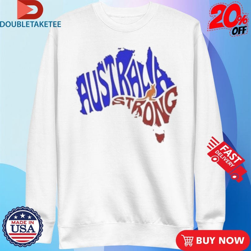 Official Australia Strong Map Resilience Pray For Australia Bondi Shirts
