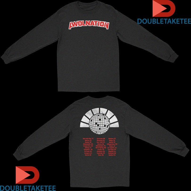 Official Awolnation Disco Tour Shirts