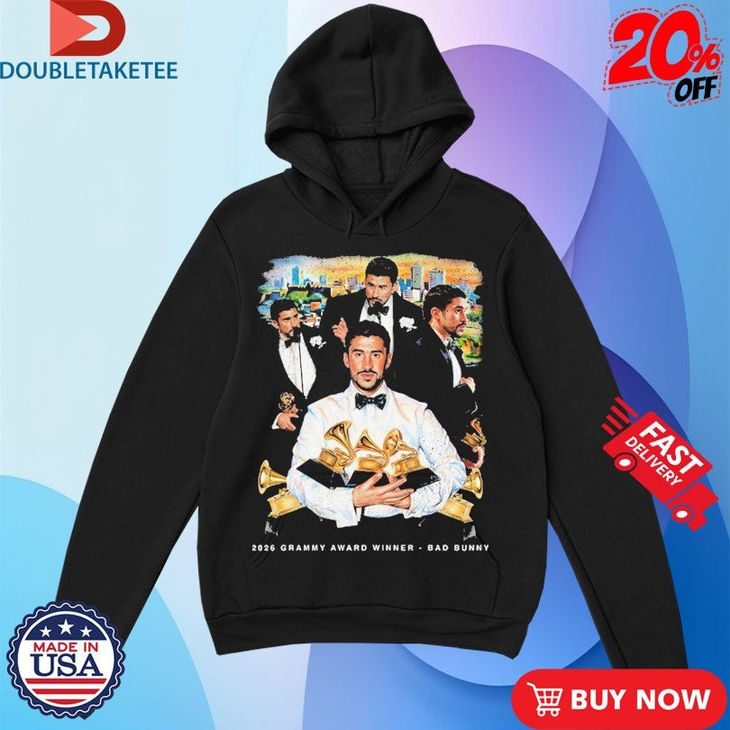 Official Bad Bunny 2026 Grammy Award Winner Album Of The Year Shirts