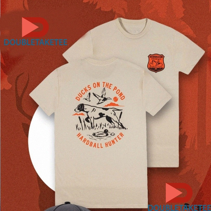 Official Baseballism Ducks On The Pond Hardball Hunter Shirts