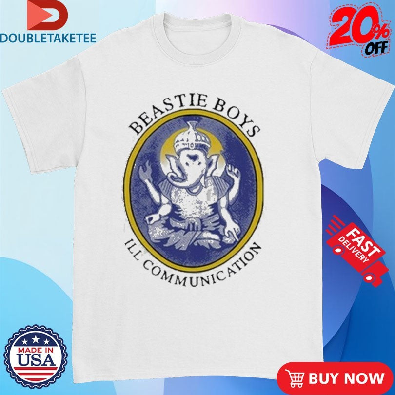 Official Beastie Boys Ill Communication Ganesha Hindu Elephant Shirts