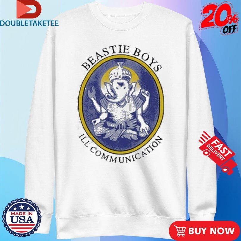 Official Beastie Boys Ill Communication Ganesha Hindu Elephant Shirts