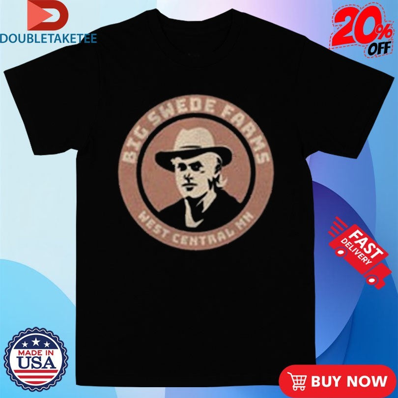 Official Big Swede Farms West Central MN Big Swede Circle Logo Shirts