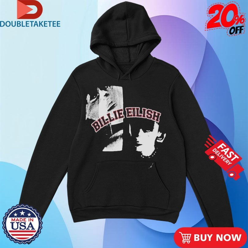 Official Billie Eilish Double Portrait Shirts