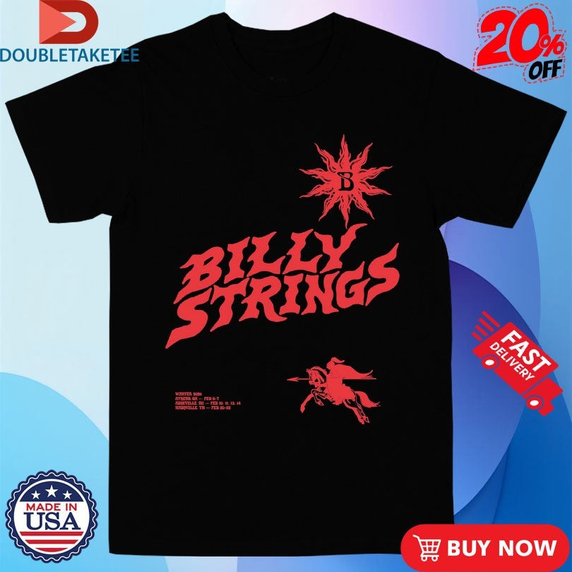 Official Billy Strings Sun Knight Shirts