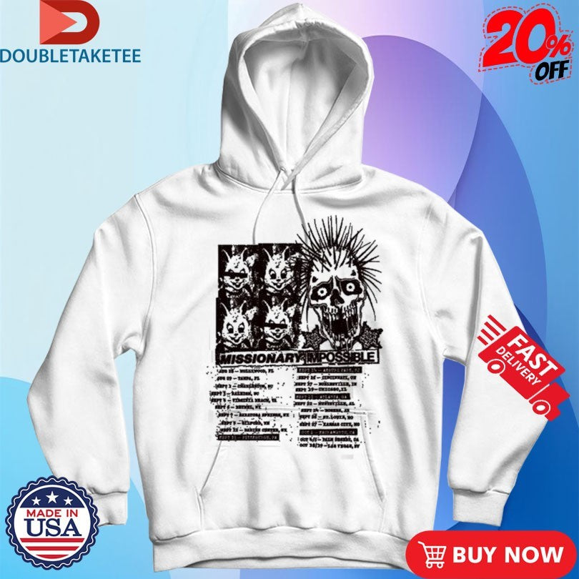 Official Blink-182 Missionary Impossible 2025 Tour Shirts