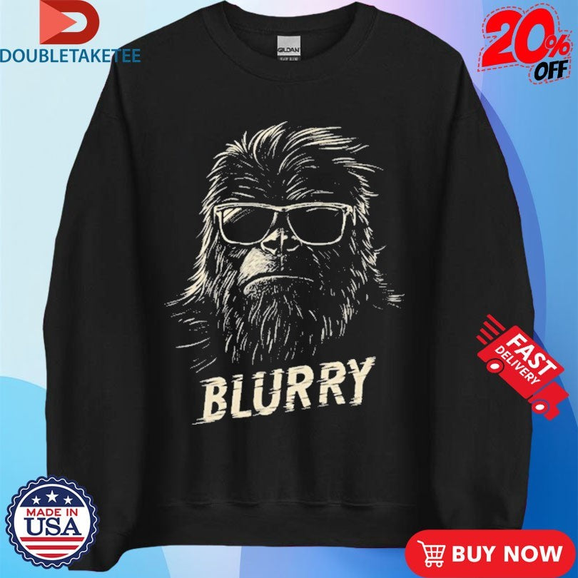 Official Blurry Creatures Cool Breeze Bigfoot Shirts
