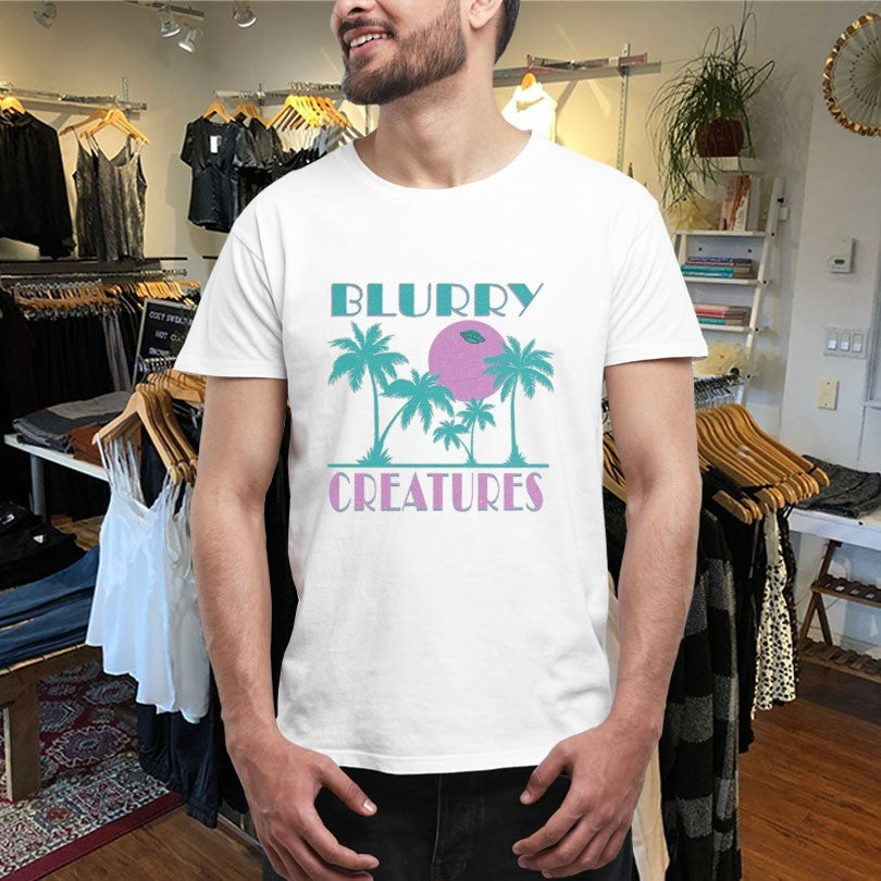 Official Blurry Creatures Miami Blur UFO Shirts