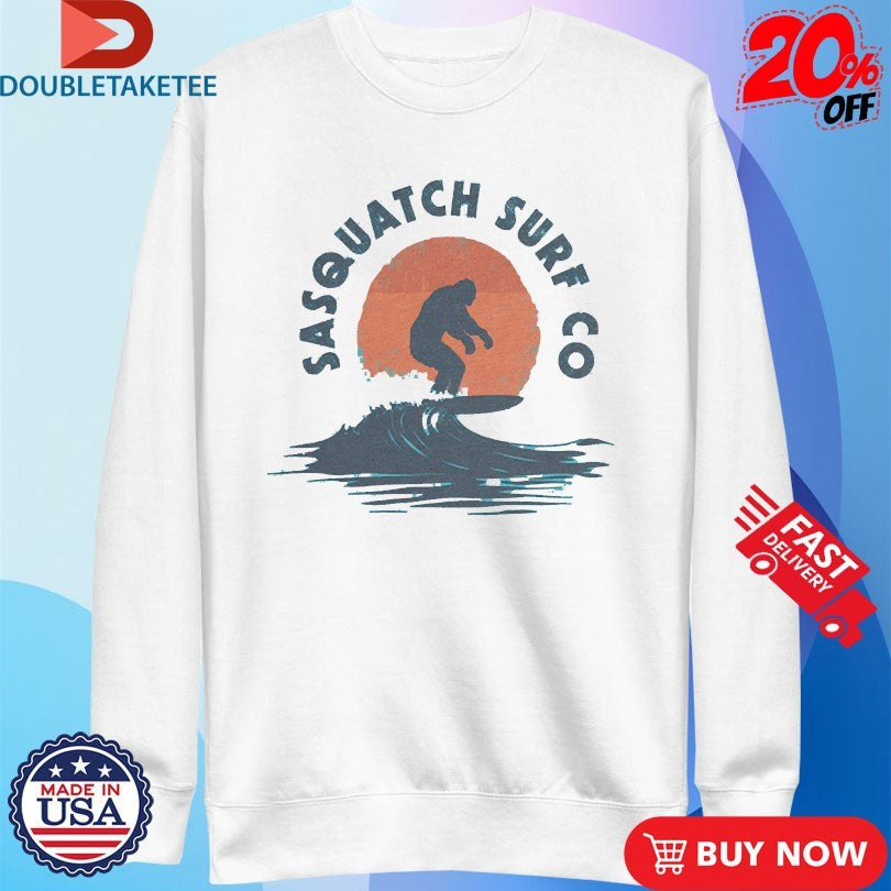 Official Blurry Creatures Sasquatch Surf Co Shirts