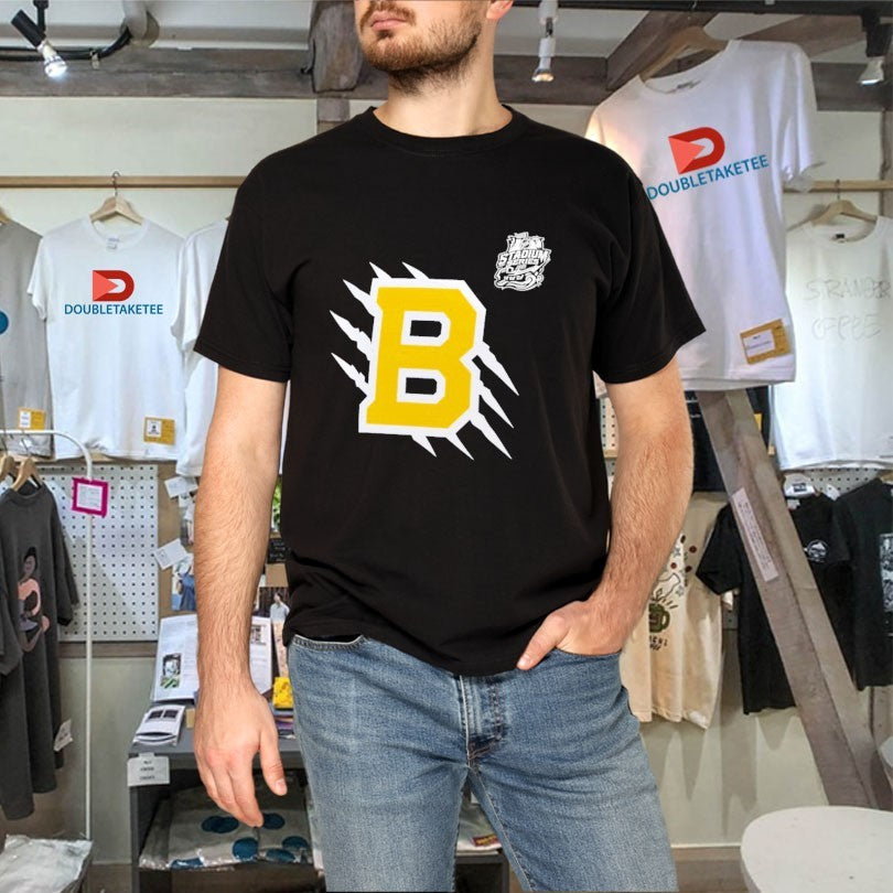 Official Boston Bruins 2026 NHL Stadium Series Secondary Logo Scratch Shirts