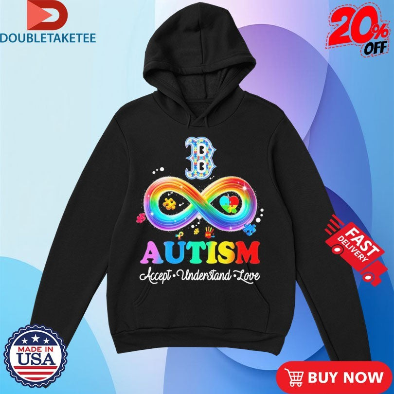 Official Boston Red Sox Autism Accept Understand Love Shirts