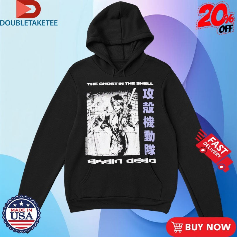 Official Brain Dead x Ghost In The Shell Shirts