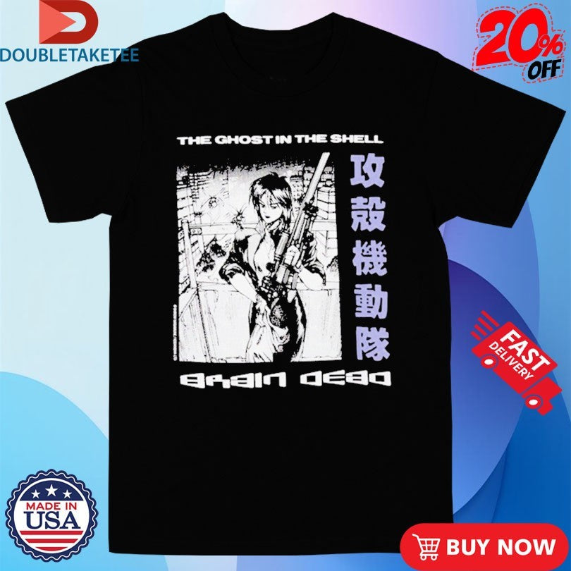 Official Brain Dead x Ghost In The Shell Shirts