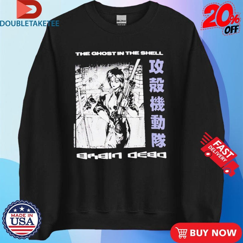 Official Brain Dead x Ghost In The Shell Shirts